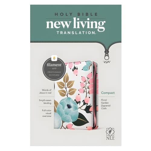 Cover of NLT Compact Zipper Bible, Filament-Enabled Edition