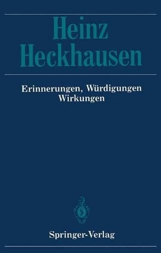 Cover of  Heinz Heckhausen