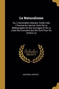 Cover of Le Naturalisme