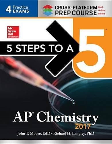 Cover of 5 Steps to a 5 AP Chemistry 2017 Cross-Platform Prep Course