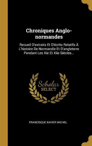 Cover of Chroniques Anglo-normandes