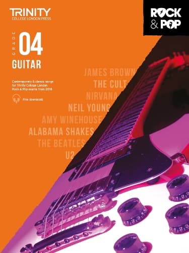 Cover of Trinity College London Rock & Pop 2018 Guitar Grade 4