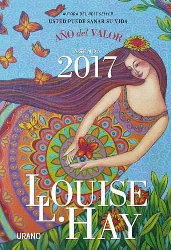 Cover of Agenda Louise Hay 2017. Ano del Valor