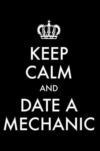 Cover of Keep calm!: Notebook for Mechanic Diesel Aircraft Car Motorcycle Bicycle Mechanic 6x9 lined with lines