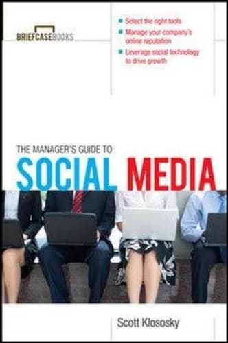 Cover of Manager's Guide to Social Media
