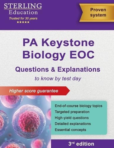 Cover of Keystone Biology EOC Questions & Explanations
