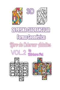 Cover of 3D - 26 Prisma Cuadrangular Formas Geométricas
