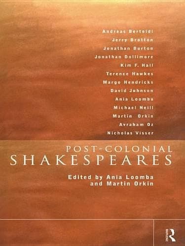 Cover of Post-Colonial Shakespeares