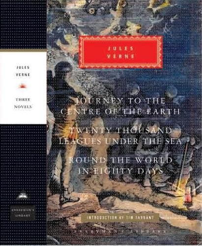 Cover of Journey to the Centre of the Earth, 20,000 Leagues Under The Sea, Round the World in Eighty Days