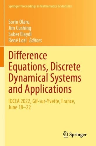 Cover of Difference Equations, Discrete Dynamical Systems and Applications