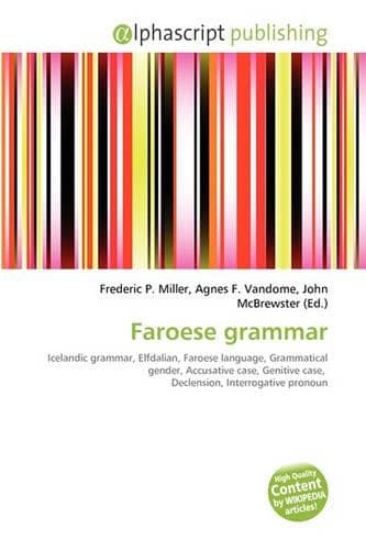 Cover of Faroese Grammar