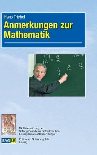 Cover of Anmerkungen zur Mathematik