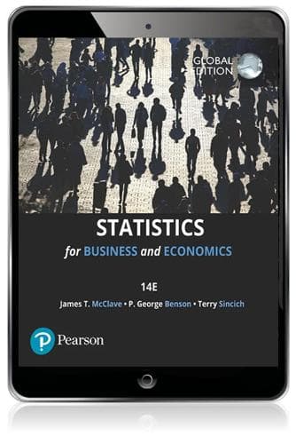 Cover of Statistics for Business & Economics, Global Edition