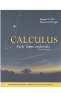 Cover of ISE: CALCULUS 4E: EARLY TRANSCENDENTALS INTERNATIONAL VERSIO: .