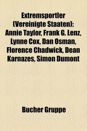 Cover of Extremsportler (Vereinigte Staaten)