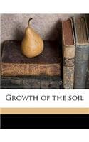 Cover of Growth of the Soil Volume 2