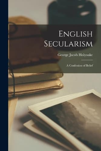 Cover of English Secularism