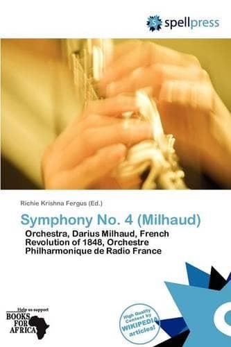 Cover of Symphony No. 4 (Milhaud)