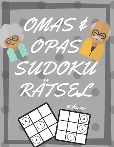 Cover of Omas und Opas Sudoku Rätsel