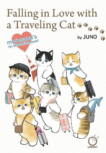 Cover of Falling in Love with a Traveling Cat: Mofusand's 1st Illustration Book!