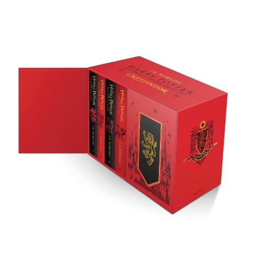 Cover of Harry Potter Gryffindor House Editions Hardback Box Set