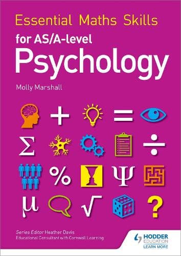 Cover of Essential Maths Skills for AS/A Level Psychology
