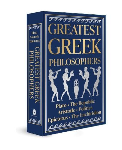 Cover of Greatest Greek Philosophers (Deluxe Hardbound Edition)