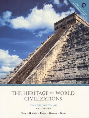 Cover of The Heritage of World Civilization, Volume I to 1650