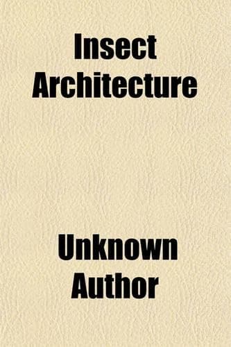 Cover of Insect Architecture