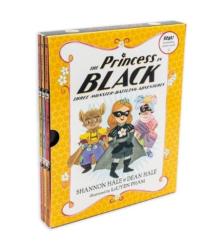 Cover of The Princess in Black: Three Monster-Battling Adventures