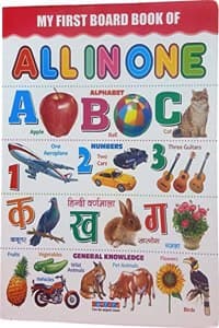 Cover of All in one English & Hindi Book