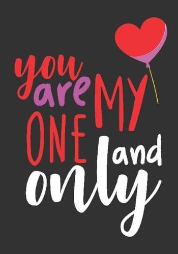 Cover of You are my one and only