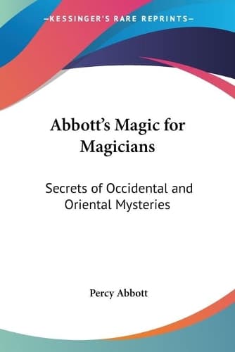 Cover of Abbott's Magic for Magicians