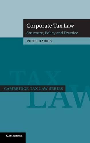 Cover of Corporate Tax Law