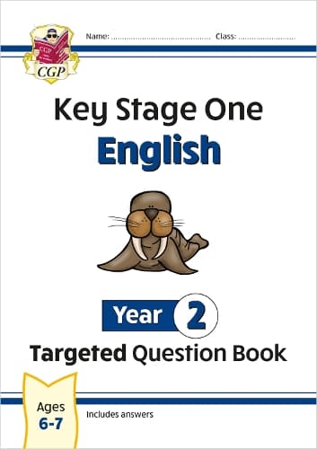 Cover of KS1 English Year 2 Targeted Question Book