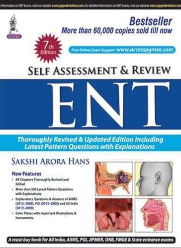 Cover of Self Assessment and Review ENT