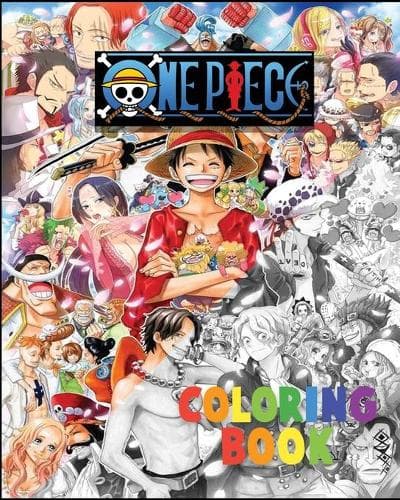 Cover of One Piece Coloring Book