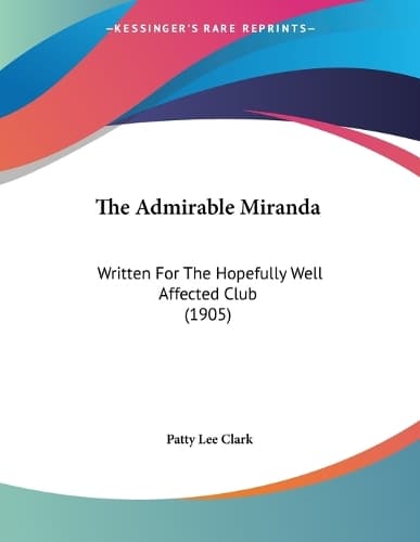 Cover of The Admirable Miranda