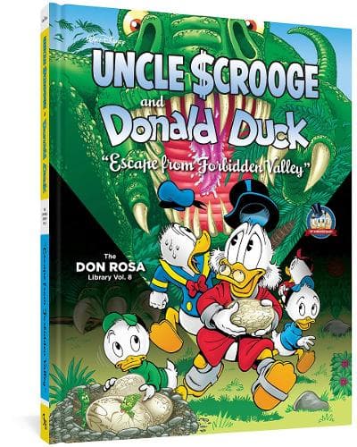 Cover of Walt Disney Uncle Scrooge and Donald Duck: Escape from Forbidden Valley