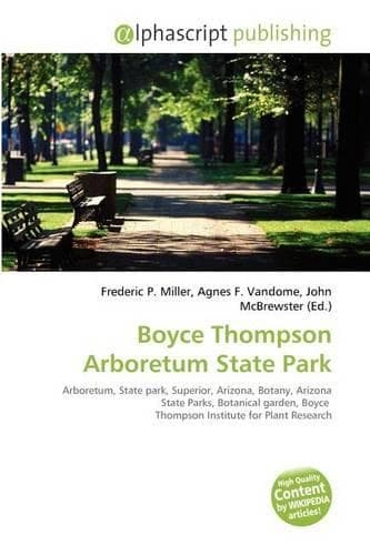 Cover of Boyce Thompson Arboretum State Park