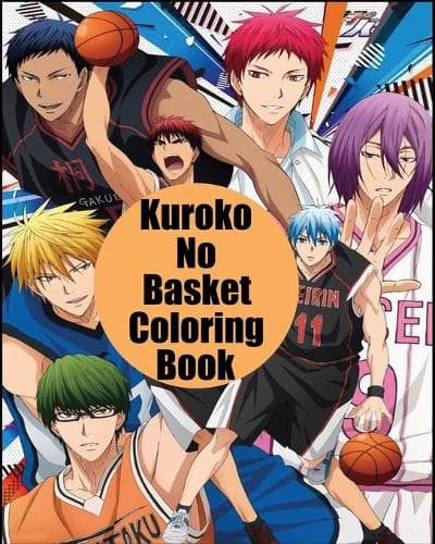 Cover of Kuroko No Basket Coloring Book