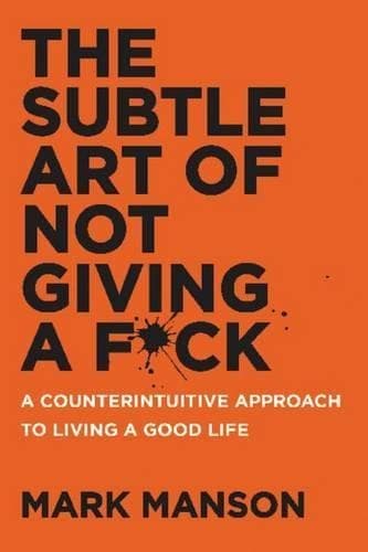 Cover of The Subtle Art of Not Giving a F*Ck