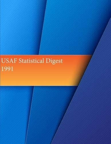 Cover of USAF Statistical Digest 1991