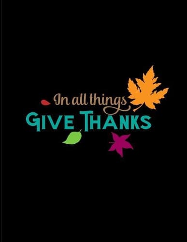 Cover of In All Things Give Thanks