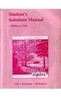 Cover of Student Solutions Manual for Beginning and Intermediate Algebra