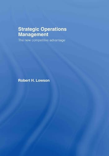 Cover of Strategic Operations Management