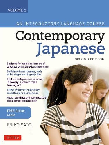 Cover of Contemporary Japanese Textbook Volume 2