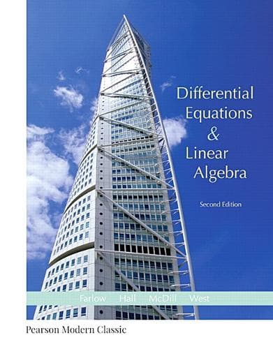 Cover of Differential Equations and Linear Algebra (Classic Version)