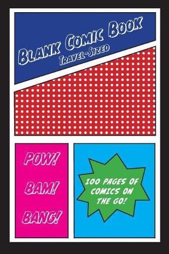 Cover of Blank Comic Book Travel-Sized