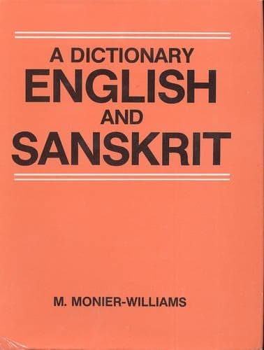 Cover of Sanskrit-English Dictionary: English-Sanskrit
